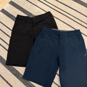 O'Neill Men's Hybrid Black and Navy Shorts Size 24